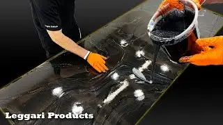 Resurface Countertops To Look Like Real Stone Using Metallic Epoxy | Coat Over Laminate, Wood & More