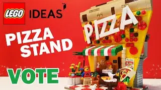 VOTE ON PIZZA STAND! (LEGO IDEAS)