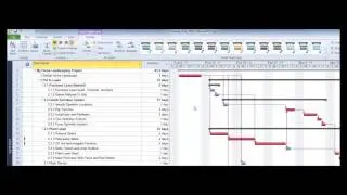 Versatile Company's Microsoft Project Tutorials: Format the Gantt Chart