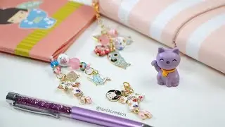 DIY Japan Theme Planner Accessories for Traveler's Notebook with Lbeads