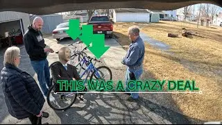 buying bikes to sell for a profit