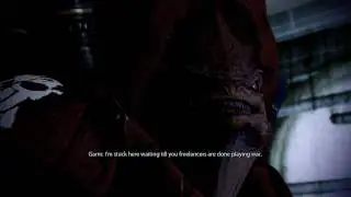 Mass Effect 2: Meeting Garm of the Blood Pack (with Grunt)