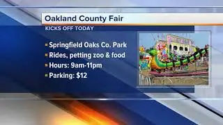 Oakland County Fair kicks off Friday