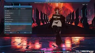 PSO2 NGS Character Creation Tutorial, Gothic Vampire Mia