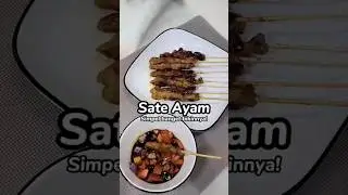 RESEP SATE AYAM, BIKINNYA SIMPEL BANGET #resepsate #sateayam #resepenak #masaksimple #masakanrumahan