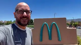 Only McDonald's in the World with Turquoise Arches | Sedona Arizona