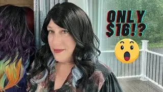 Only $16!! Affordable throw on and go wig with bangs - Seduction Kimi