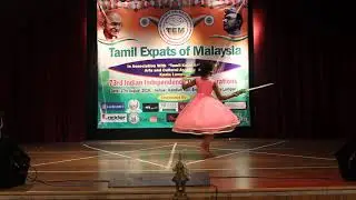 Tamil Expats of Malaysia - Independence Day 2019 - Children Solo Dance - Yazhini