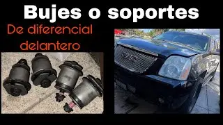 COMO REEMPLAZAR EL JUEGO DE BUJES DE MÓNTAJE DE DIFERENCIAL DELANTERO GMC YUKON DENALI 6.2L 2012
