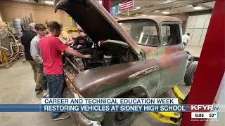 CTE in schools: Sidney Auto Mechanics class gets hands dirty for vehicle restoration