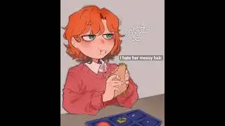 'I hate her.' #art #kylebroflovski #ocxcanon #southparkfanart #southpark #spkyle