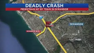 Pedestrian Hit, Killed By Train In Oceanside
