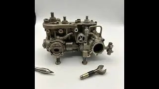 How To Properly Overhaul A Honda Engine Carburetor. Honda Gx120-GX340 Power Engines Certified Video