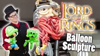 Gimli Balloon Sculpture (ConFuzion 2018)