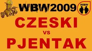 Czeski 🆚 Pjentak 🎤 WBW 2009 el.3 (freestyle rap battle)