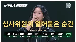 도라도 무대에 심사위원이 얼어붙은 이유