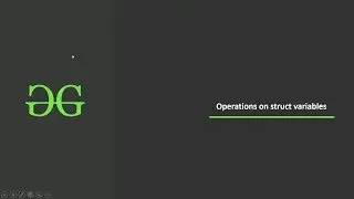 Operations on struct variables in C | GeeksforGeeks