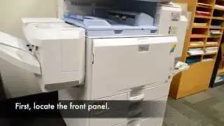 How To Change Toner on a RICOH Aficio MP C3001 / C4501