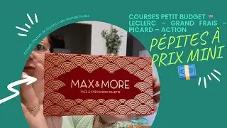 RETOUR DE COURSES 🛒 LECLERC, GRAND FRAIS, PICARD & ACTION | Mes p&eacute;pites du moment &agrave; prix mini !