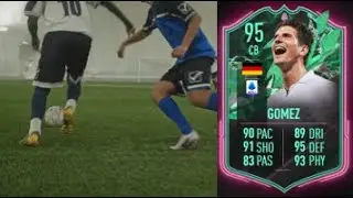 95 SHAPESHIFTERS HERO MARIO GOMEZ PLAYER PREVIEW! CB HERO MARIO GOMEZ REVIEW - FIFA 22 ULTIMATE TEAM