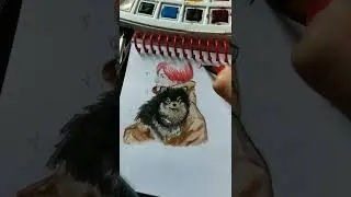 tata 🧸 yeontan 🐾💗#taehyung #yeontan #bts #shorts #art #artist #btsarmy #drawing #coloring #anime