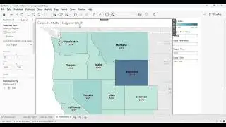 2-Level Map Drill Down in Tableau Less than 10 mins