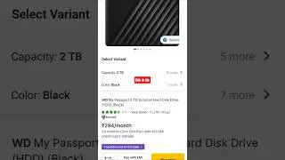 WD My Passport 2TB HDD 💽 Live in Prime Day + GOAT Sale
