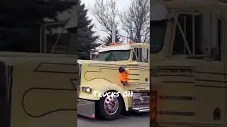 The BEST jake brake KENWORTH sound ever?  #shorts     Trucks 011
