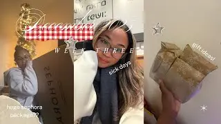 ✧ december week in my life | huge sephora unboxing, gift ideas 2026...