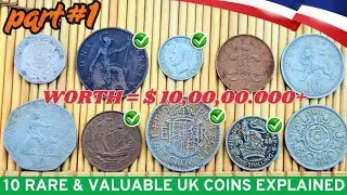 Top 10 Rare UK Coins (1931&ndash;1999) 💰 Worn Coins That Could Be Worth Thousands