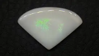 Polished Virgin Valley Nevada Lightning Streak Opal Stone
