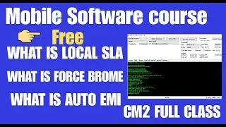 CM2 Dongle Complete Software Repair Class | Deep Explanation of All Buttons | Flashing, FRP Unlock