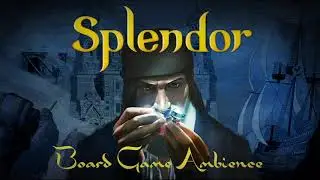 Splendor Board Game Background Ambience | Busy Marketplace | 2 Hours