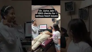 Dr. Usha Jain EKG check heart  before surgery#drushajain#ekg #heartcheck #surgery#medicalclearance