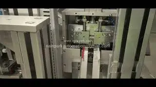 Axial lead former, resistor/diode lead cutting bending forming machine