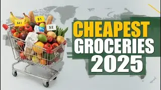 Top 10 Cheapest Countries to Buy Groceries in 2025 🛒  Save Big on Food Costs Abroad