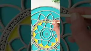 Lippan Art 😱😱😱😱😱 | Lippan Art with Mirror work