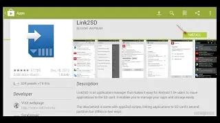 Как перенести приложения на карту памяти Link2SD