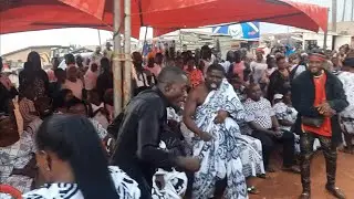 Kwadwo Nkansah Liwin stormed Komfour Kolege wife's funeral with his dancing skills