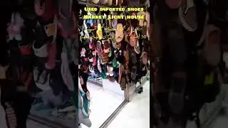 Used Imported shoes market in Karachi