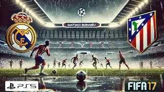 Real Madrid vs Atl&eacute;tico Madrid | FIFA17 | PS5 | Legendary Difficulty | Full Gameplay |