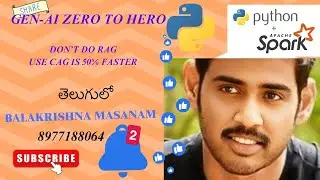Cache Augmented Generation in Telugu #ai #genai #viralvideo #video #trending #technology #ml #dl #yt