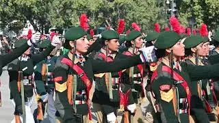 Girls parade  ncc