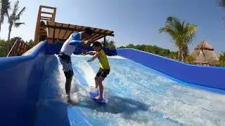 Trying a Wave Rider in Costa Maya, Mexico! #gopro #waveriding #cruise