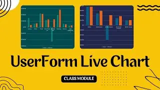 Captivating, Interactive UserForm Clustered Column Chart  | Pundit Excel