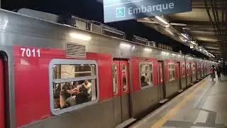 Série 7000/C (Q012/C47) partindo de Barueri