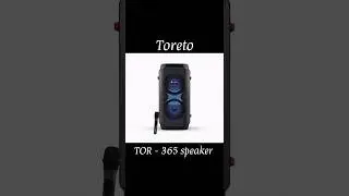 Toreto TOR-365, Bluetooth speaker review by pure Unboxing! #youtubeshorts