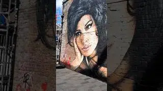 Memorial of Amy Winehouse behind the Hawley Arms pub in Camden ❤️