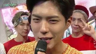 150522 SHINee with Irene & Park Bo-gum Comeback Interview @ KBS2 Music Bank