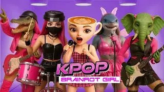 Brainrot Girls / K-pop (Official Music Video)| Brainrot Gang
